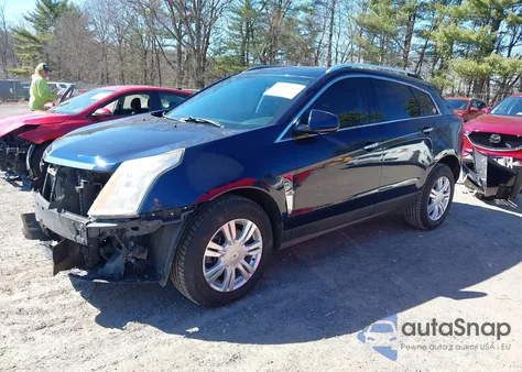 2010 Cadillac Srx Luxury Collection z USA, uszkodzony, nr VIN 3GYFNAEY8AS620583